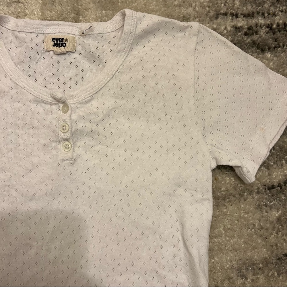Everafter Pointelle Top - Picture 2 of 4
